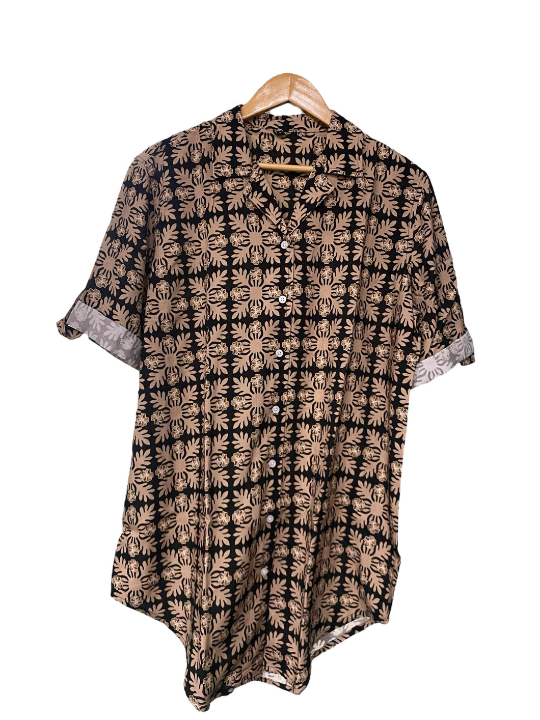 Camo Puakenikeni Oversized Shirt